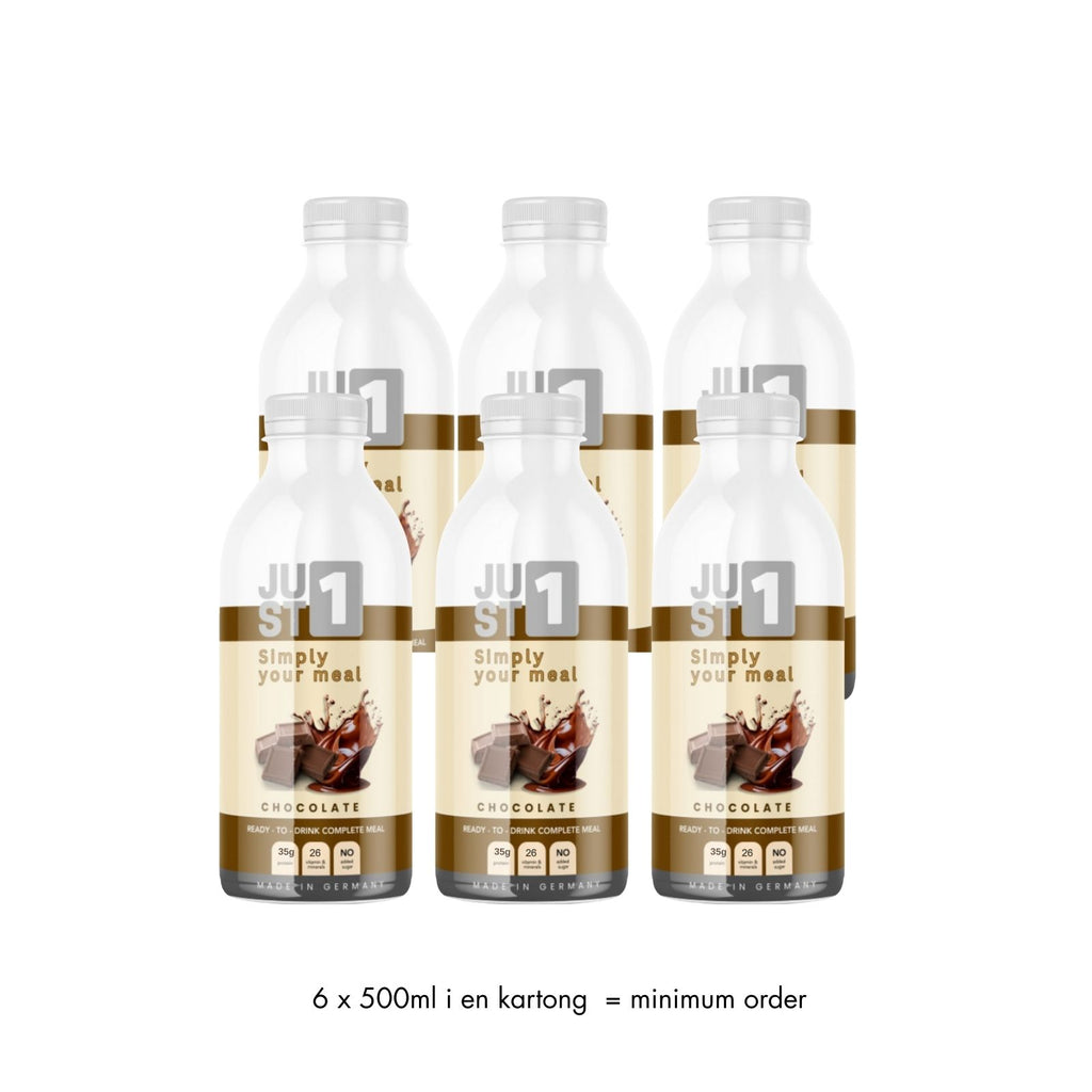 JUST1 Choklad 6-pack